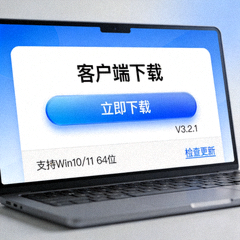 电脑端客户端下载界面展示图